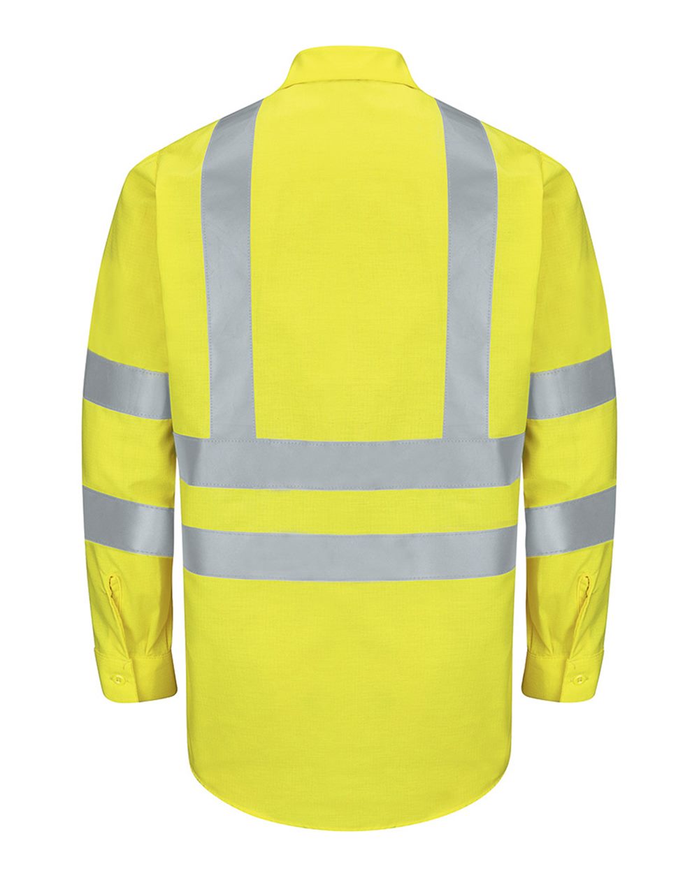 BLANK SY14 Men's Enhanced & Hi-Visibility Long Sleeve Work Shirt