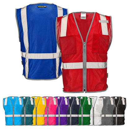 DV1281 Enhanced Visibility Identification Mesh Safety Vest